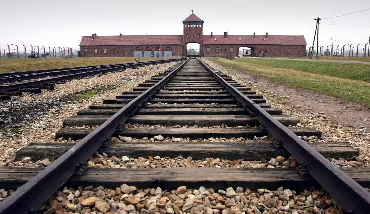 Il campo di concentramento di Auschwitz da visitare in Polonia.