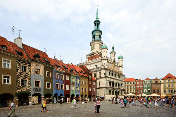 Poznan in Polonia.