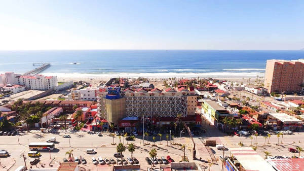 Spiaggia di Rosarito, Messico.