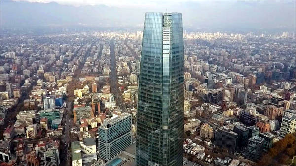 La Gran Torre Santiago o Costanera Center, dove vedere il miglior panorama.