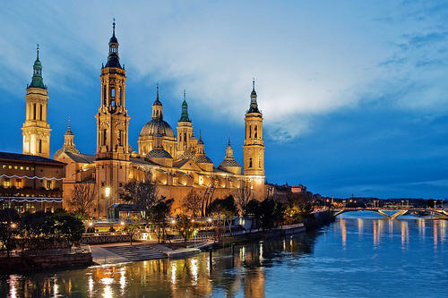 Saragozza, la Basilica del Pilar.