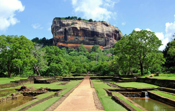 Sigiriya, la roccia del Leone.