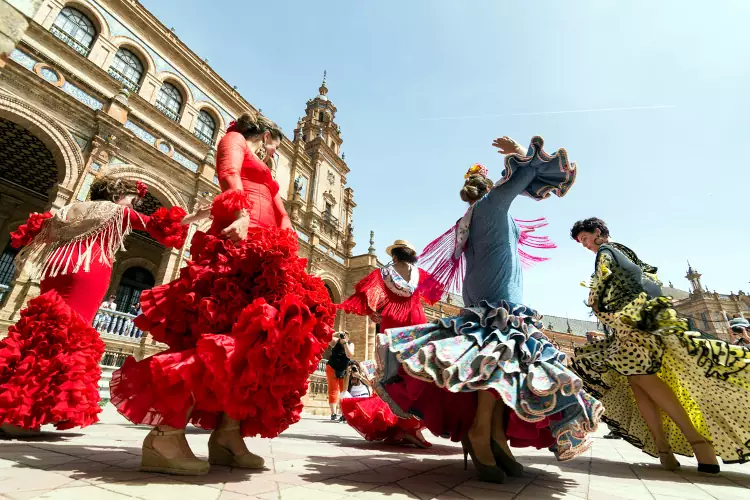 Flamenco nella città di Siviglia.