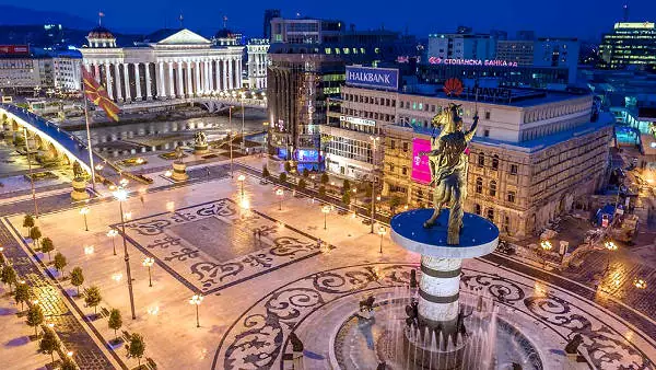 Skopje, la capitale della Macedonia ha molti bei luoghi da vedere.