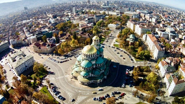 Sofia, la vivace capitale della Bulgaria.