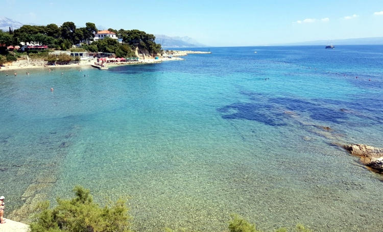 spiaggia di Firule a Spalato.