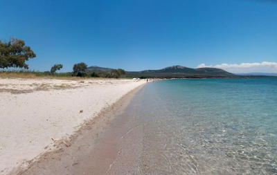 Spiaggia di Mugoni vicino Alghero e Capo Caccia.