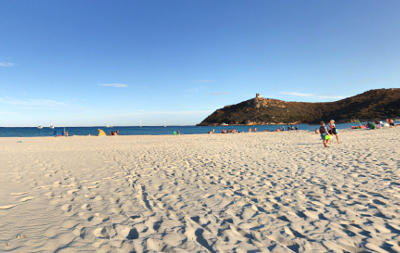 Spiaggia di Porto Giunco vicino Villasiumius.