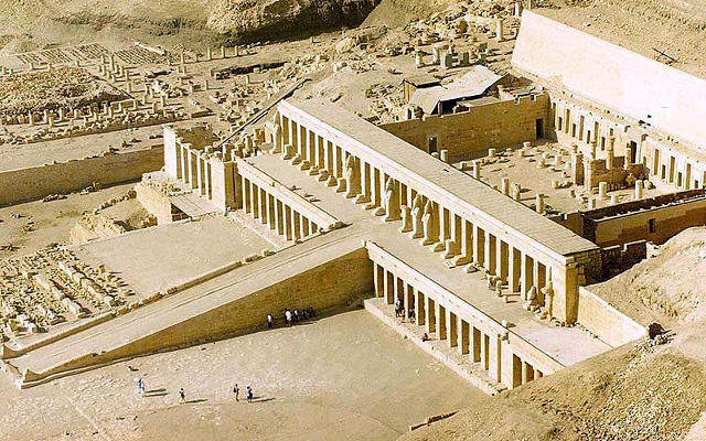 Tempio nella Valle dei Re a Luxor.