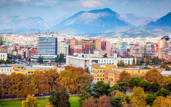 Tirana, Albania.