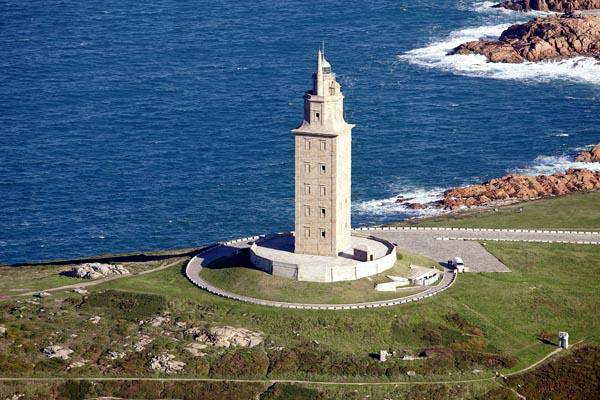 La torre di Ercole a La Coruña.