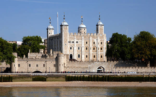 La Torre di Londra, antichissimo castello della capitale britannica.