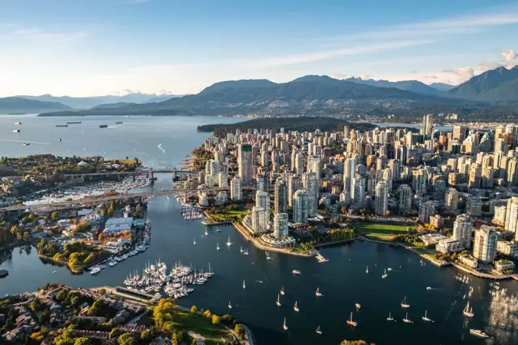 Vancouver, una delle più popolari città canadesi.