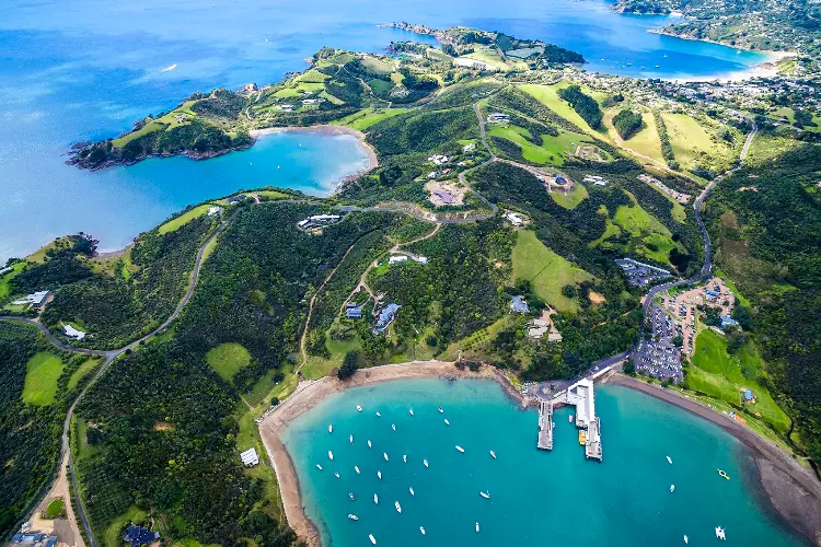 Waiheke è un'altra bellissima isola nel Golfo di Hauraki.