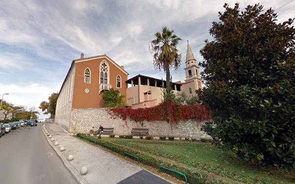 Il monastero e la chiesa di San Francesco a Zadar.